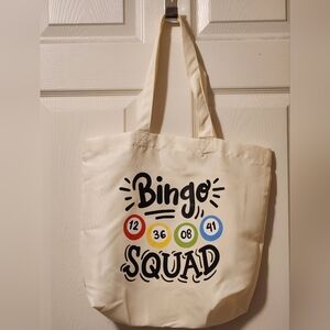NEW, BINGO TOTE BAG